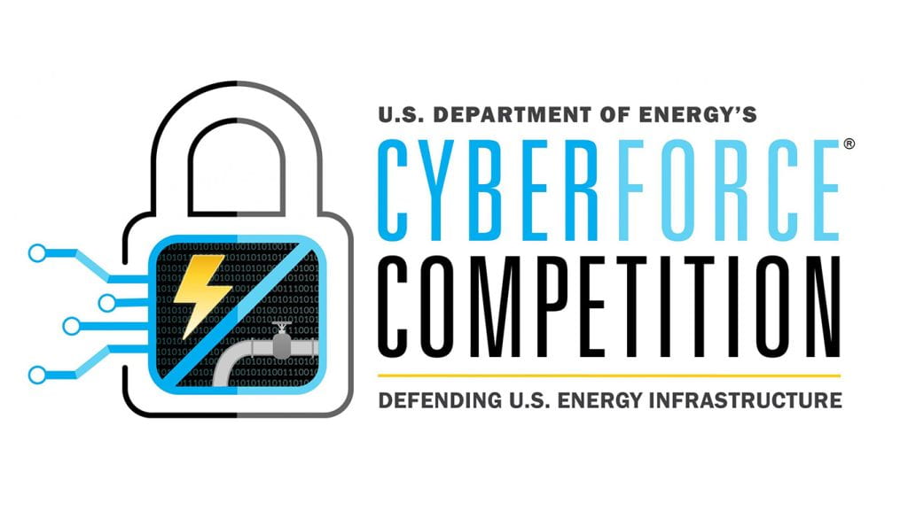 U.S. Department of Energy (DOE) CyberForce Competition banner