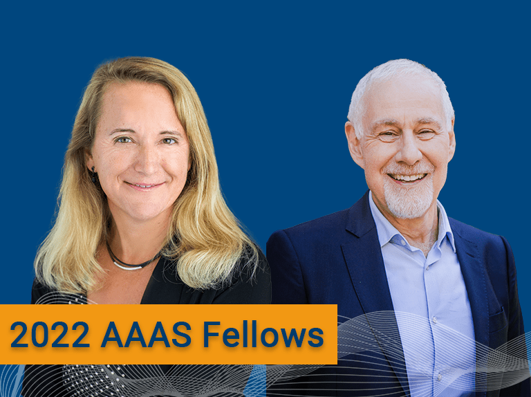 2022 AAAS Fellows Lise Getoor and Alexander Wolf