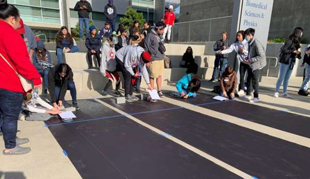 A Solar Car Challenge brought middle school students to UC Merced to race their projects.