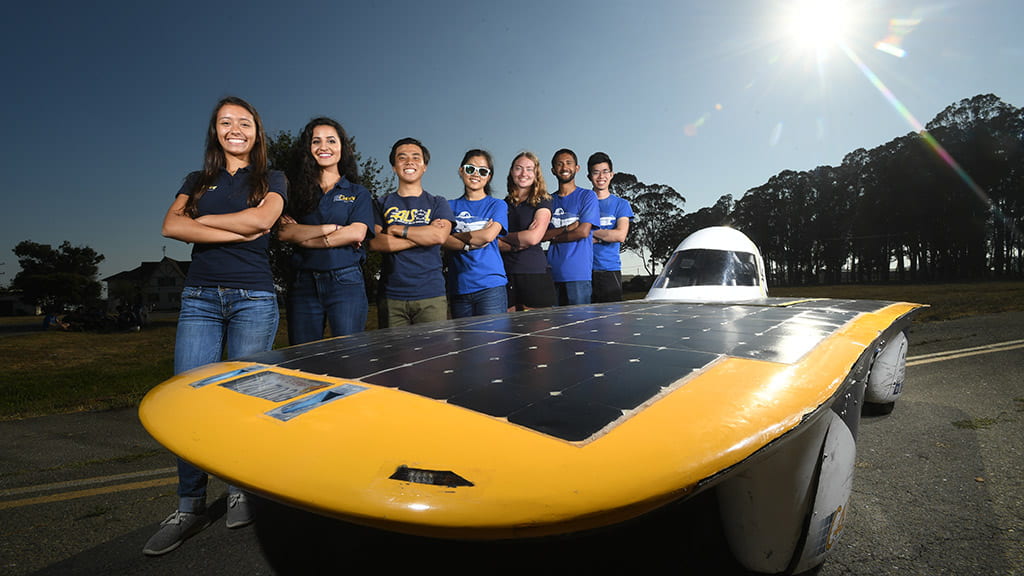 A group of UC Berkeley engineering students 