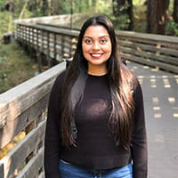 Baskin Engineering alumna Sangeetha Mandyam Komar Baker