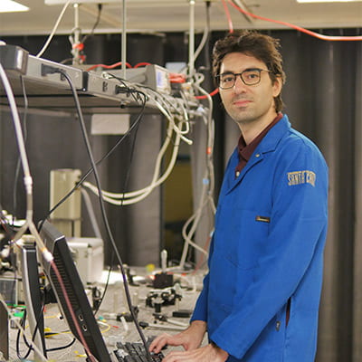 Vahid Ganjalizadeh, an electrical and computer engineering class of 2023 Ph.D. graduate