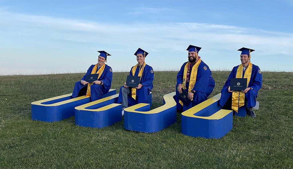 Baskin Engineering class of 2023 graduates at the UCSC East Field